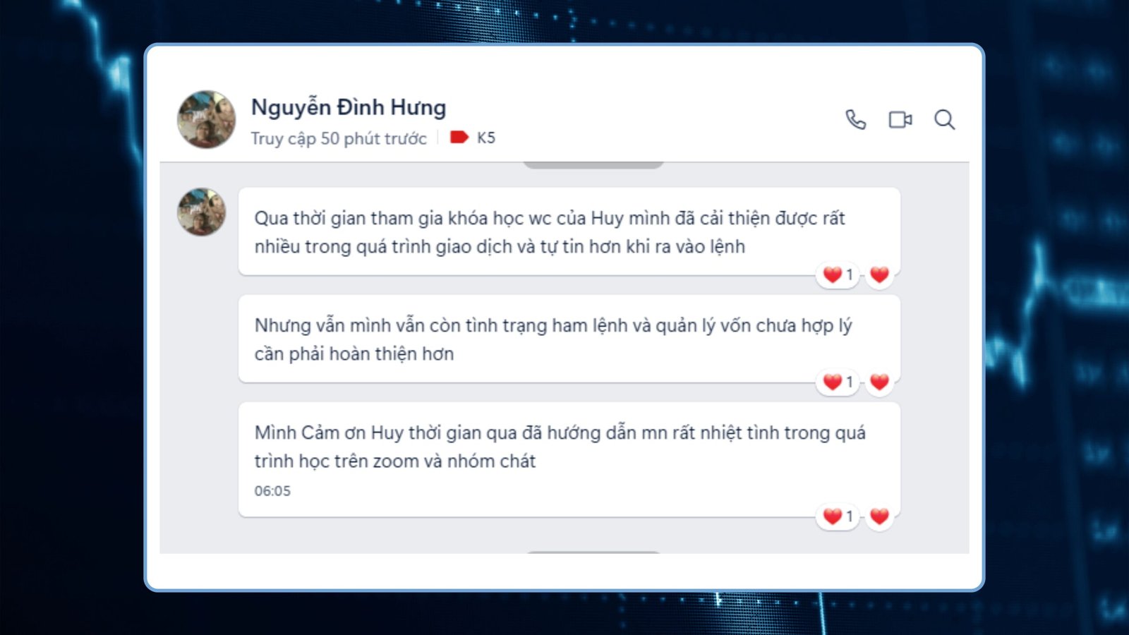 FEEDBACK CỦA HỌC VIÊN