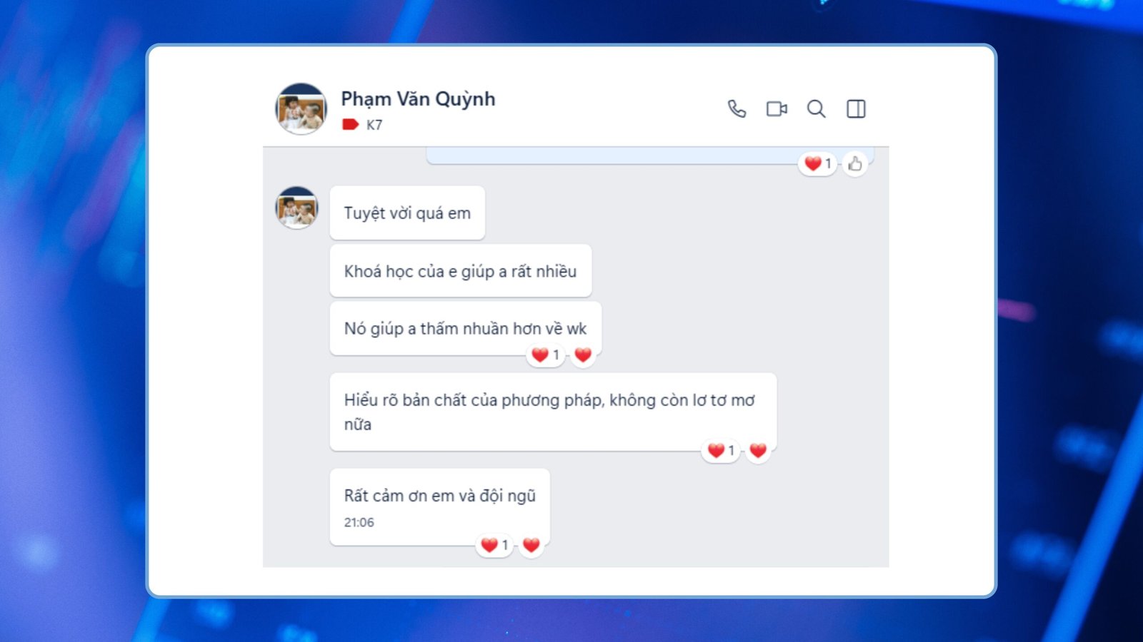 FEEDBACK CỦA HỌC VIÊN