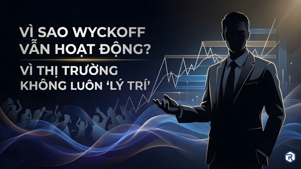 Vì sao Wyckoff vẫn hoạt động? Vì thị trường không luôn “lý trí”