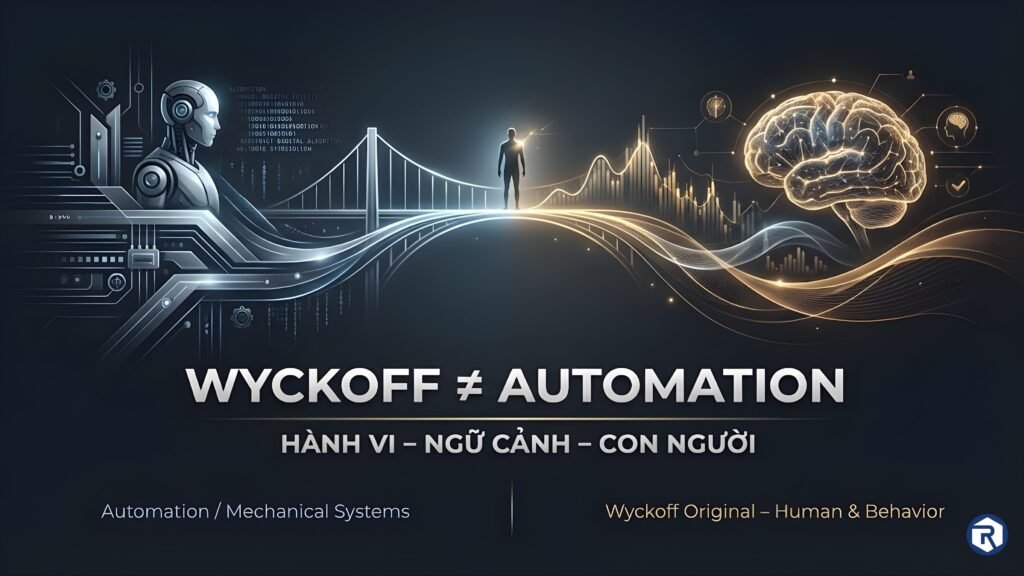 Vì sao “Wyckoff nguyên gốc” không giống các hệ thống tự động?