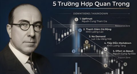 5 Trường Hợp VSA Trong Xu Hướng Giảm/Swing Down | Phân Tích Wyckoff